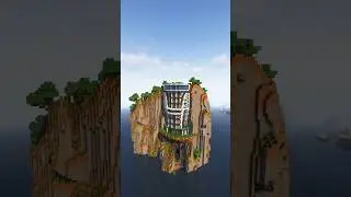 Minecraft: Modern Cliff Building | Timelapse | Tutorial | 