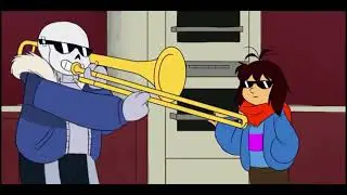 Why sans and frisk should not be left alone 🤦‍♀️