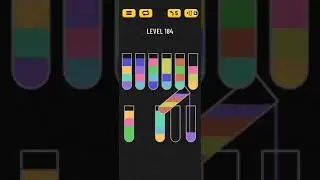 Water Sort Puzzle Level 184 Walkthrough Solution 💦
