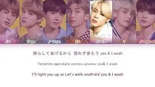 BTS (日本語字幕) – ''LIGHTS' Lyrics [Color Coded Kan/Rom/Eng]