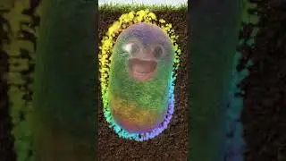 Радужная картошка поёт песенку 