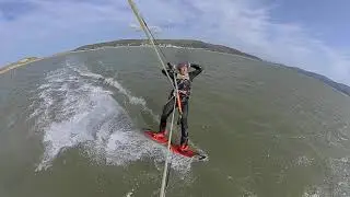 Kitesurfing Ynyslas September 18th 2020