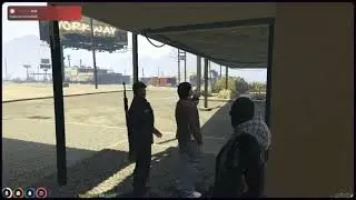 Cuando al patrón le da sed en medio del operativo jajajajaja