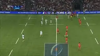 Toulouse Red Card Vs Racing 92