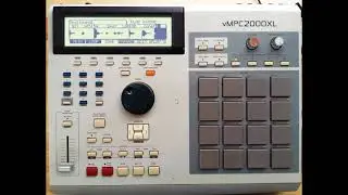Making a beat with VMPC2000XL