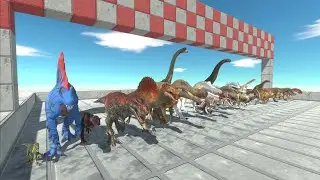 ARBS Dinosaurs & Dinosaur Mods Speed Race - Animal Revolt Battle Simulator