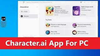 Character ai pc app | How to download character ai on pc | How to install c ai app  | character ai