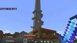 Minecraft | Shooting Witch from Watch Tower
