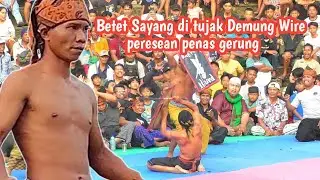 Demung wire Vs Betet Sayang Peresean Penas taman kota Gerung