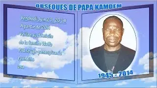 Album photos papa Kamdem-decede