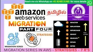 AWS MIGRATION in TAMIL - Migration Strategies - 7 R's