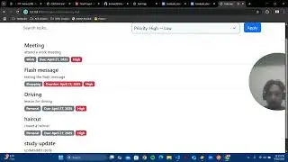 Smart To-Do List App with Django | Walkthrough |  CSIS-516-01 | Programming in Python