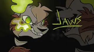 Jaws | original animation meme | Flashing(?),Blood warning