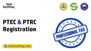 PTEC & PTRC Registration Process - Learn about Professional Tax #ptrc #ptec #taxregistration