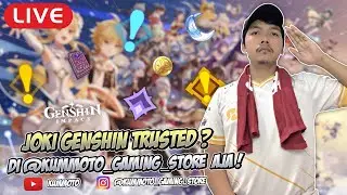 🔴 (LIVE) JOKI EKSPLORE FONTAINE ! | Joki Top Up di @kummoto_gaming_store | GENSHIN IMPACT