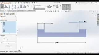 SolidWorks Tutorials 11 - Scale - retch & Split Entities