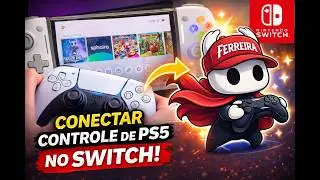 Como Conectar Controle de PS5 no Nintendo Switch – Passo a Passo Fácil!