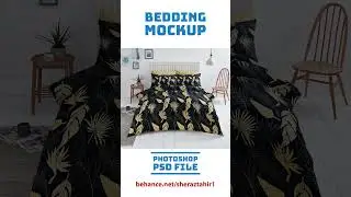 Bedding Mockup - Photoshop File