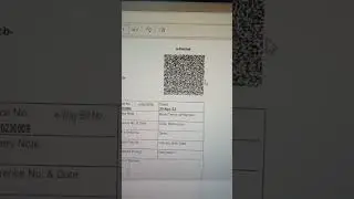 GST E-INVOICE VERIFIED BY QR CODE.