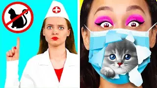 Как Пронести Животных в Больницу | Лайфхаки для Родителей от TaTaRa Challenge