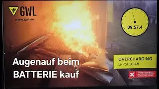 Mit diesen BATTERIEN können Angler STERBEN | Mein TIPP für dich ECO-Worthy LiFePO4
