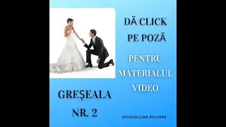 Greșeala fatală nr.2 în organizarea nunții!