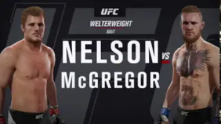 Gunnar Nelson vs Conor McGregor EA SPORTS UFC 2 RANKED
