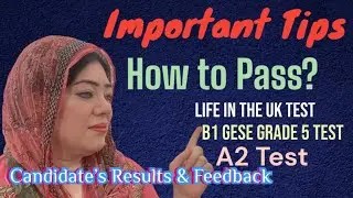 How to Pass Life in the Uk Test | B1 GESE Grade 5 Test | A2 Test for Uk Spouse Visa Extension.