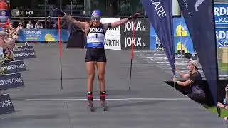 DOROTHEA WIERER  Sieg im City-Biathlon Wiesbaden 2021