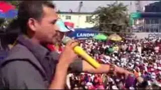 Khmernewstime - Mr. Meach Sovannara Speech to Workers Attending Protest