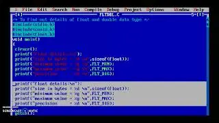 Data types - Part 7 float double datatypes range