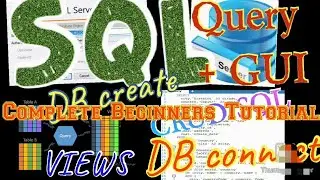 learn SQL Server complete basic  || SQL with  gui & query