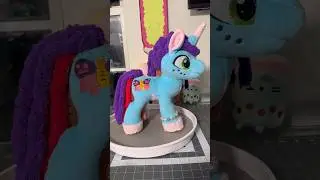 It’s #mistybrightdawn from #mylittlepony & she’s so cute #plush! Credit: HibiscusStitch&lilsydesigns