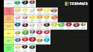 Jelly Bean Tier List w/sneezy_boi