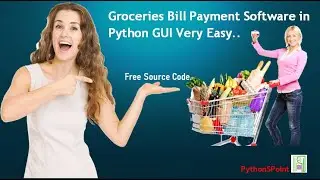 How to create Bill payment software in python tkinter GUI Free source code..