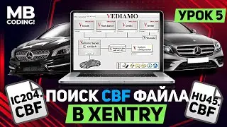 Mercedes program Vediamo / Xentry how to find the right CBF / instruction for beginners Lesson 5