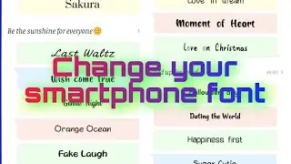 How To Change Font Style In Android 2022 October 