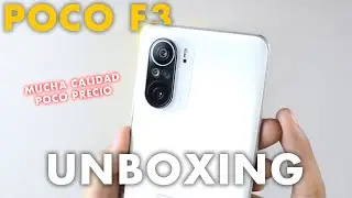 UNBOXING POCO F3 // MUCHA CALIDAD POR POCO PRECIO - EN ESPAÑOL