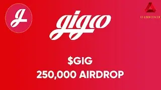 Worth 321,000 $GIG Tokens ~$25,000, GIGCO Airdrop 