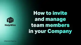 How to invite and manage team members in your Company