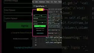 SignUp System👌| Python 