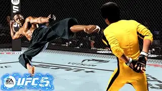 UFC5 Bruce Lee vs mr White EA Sports UFC 5 PS5