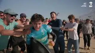 La fin des championnats de France dans des vagues magnifiques à Hossegor