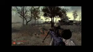 Modern Warfare2:Sniper Gameplay auf Wasteland