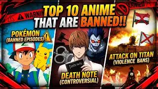 Top 10 Anime That Are Banned!!