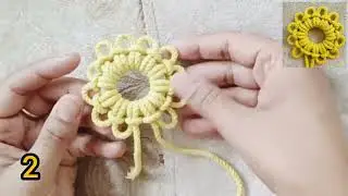 How do you make a Lark's Head knot on a ring || 3 ways || diy || Part3 #diy #macrame