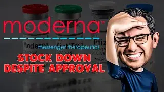 Moderna Stock Trending Down Despite Vaccine Approval | $MRNA Stock Analysis