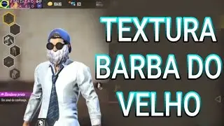 TEXTURA DA BARBA DO VELHO - ARQUIVO BARBA DO VELHO FREE FIRE - MELHOR PACK DE TEXTURAS  - #COVID-19