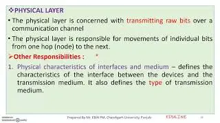 MODULE 1 -  TOPIC 7 - OSI REFERENCE MODEL
