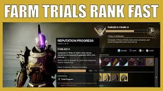 How To Gain Trials Of Osiris Rank As Fast As Possible - Farm Rank Fast For Trials Destiny 2